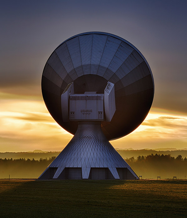 Antenna contact at dawn