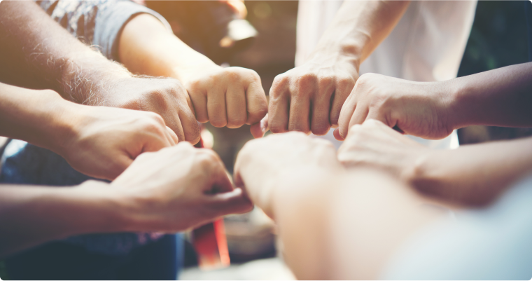 People group hands